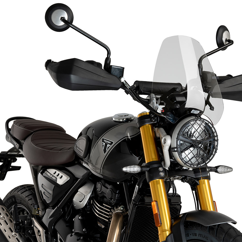 Puig New Generation Sport Windshield Triumph Scrambler 400x 2024-2025