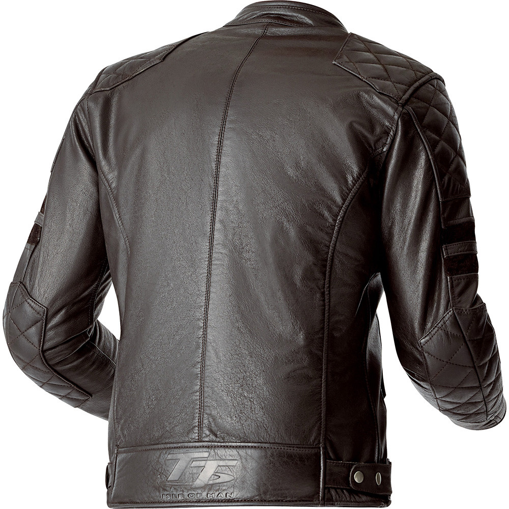 RST IOM TT Hillberry D3O CE Leather Jacket - Sportbike Track Gear
