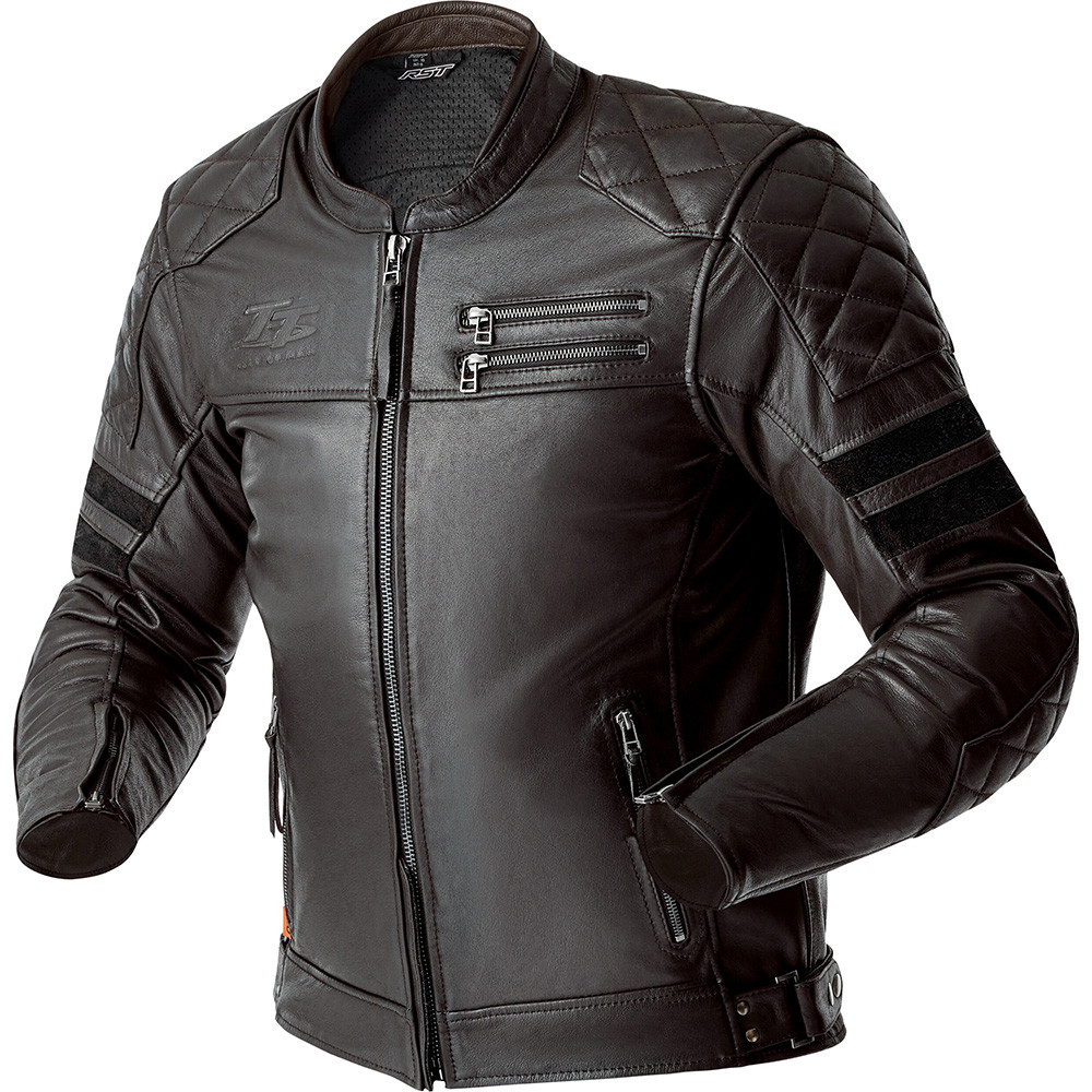 RST Hillberry 2 D3O CE Leather Jacket - Sportbike Track Gear