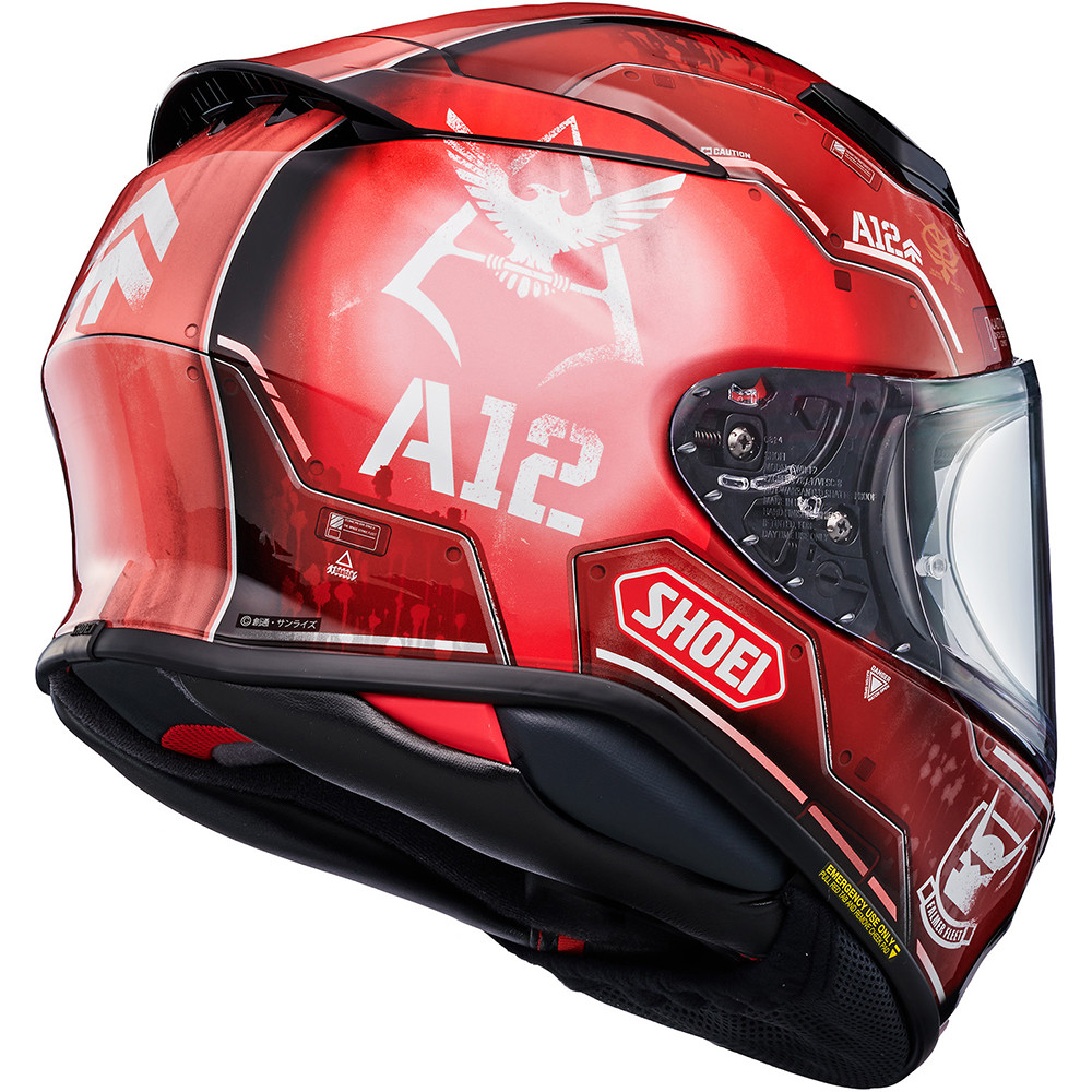 Shoei RF-1400 MS-06S Chars Zaku II Helmet - Sportbike Track Gear