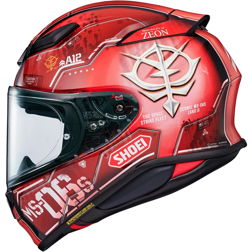 shoei 666 helmet Shoei RF-1400 MS-06S Chars Zaku II Helmet