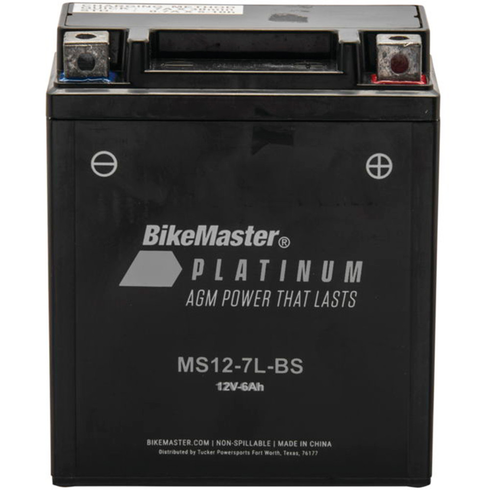 その他 13 BikeMaster Kawasaki EX250 Ninja 95-07 AGM Platinum Battery