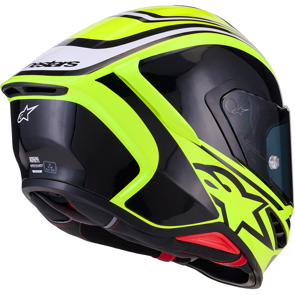 YUU Alpinestars Supertech R7 Zeal | Carbon Motorcycle Helmet