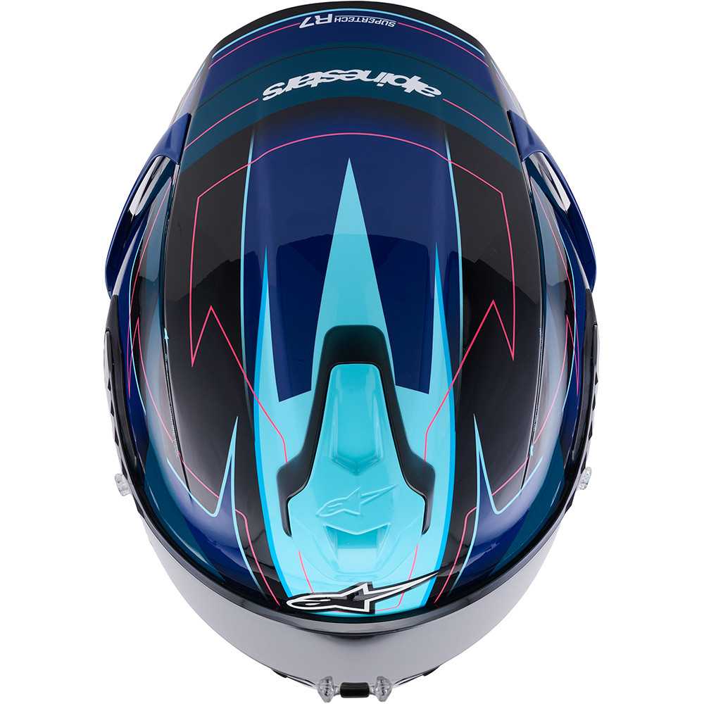 Alpinestars Supertech R7 Kinetis Helmet - Sportbike Track Gear