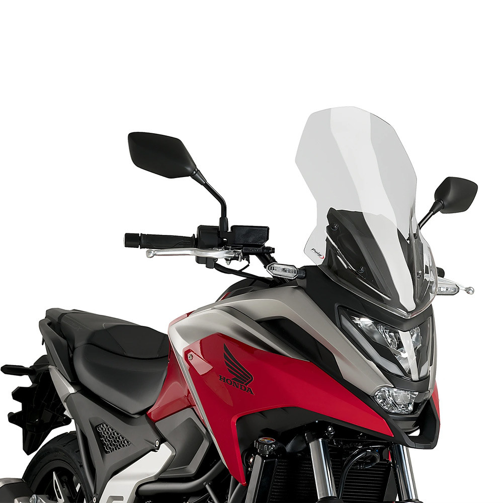Puig NC750X (16-20) バイク用 スクリーン クリア Puig Touring Windscreen Honda NC750X / DCT 2021-2024