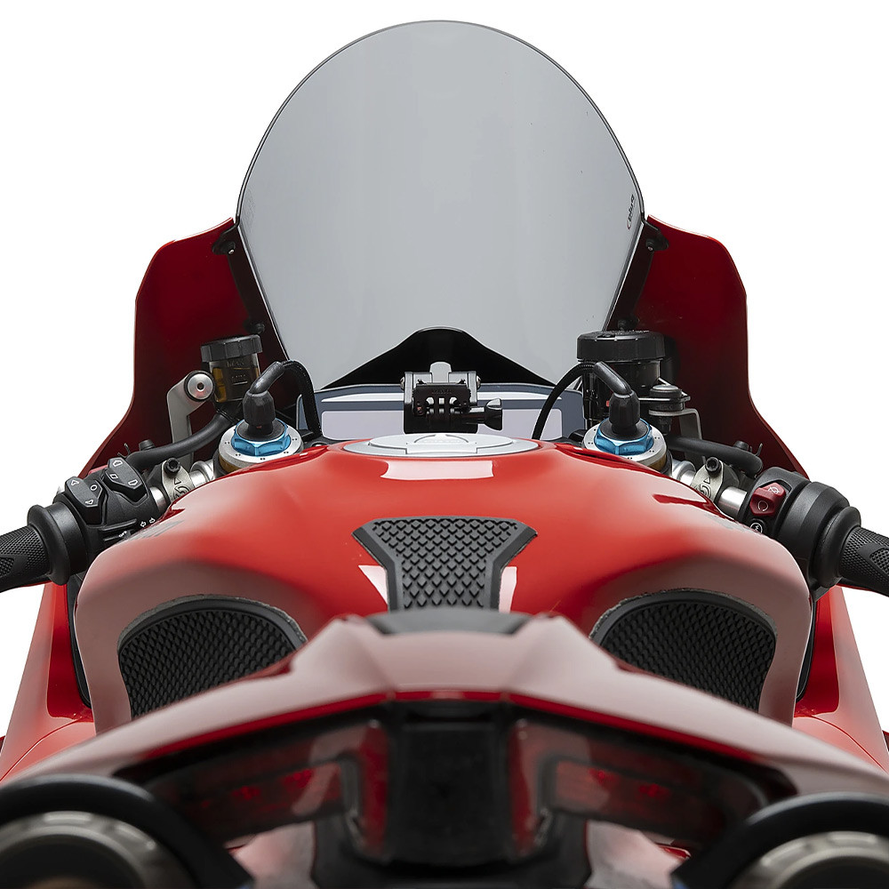 たか Puig 22333N R-RACER SCREEN [BLACK] DUCATI PANIGALE V4 (25
