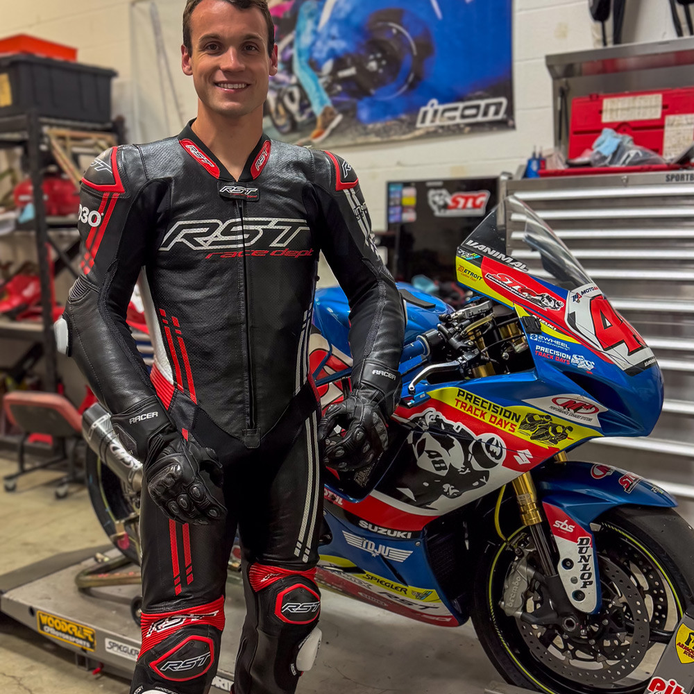 RST V4.2 D3O Kangaroo Airbag One Piece Leather Race Suit
