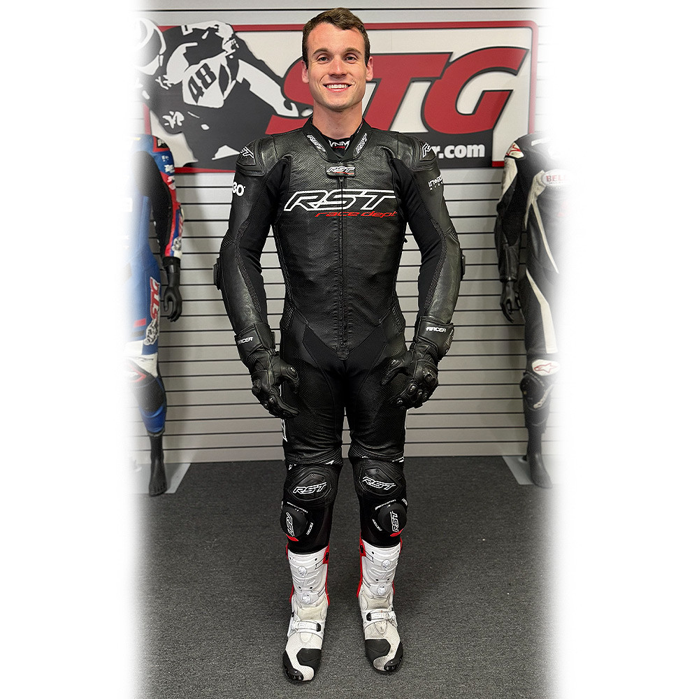 RST V4.2 D3O Kangaroo Airbag One Piece Leather Race Suit