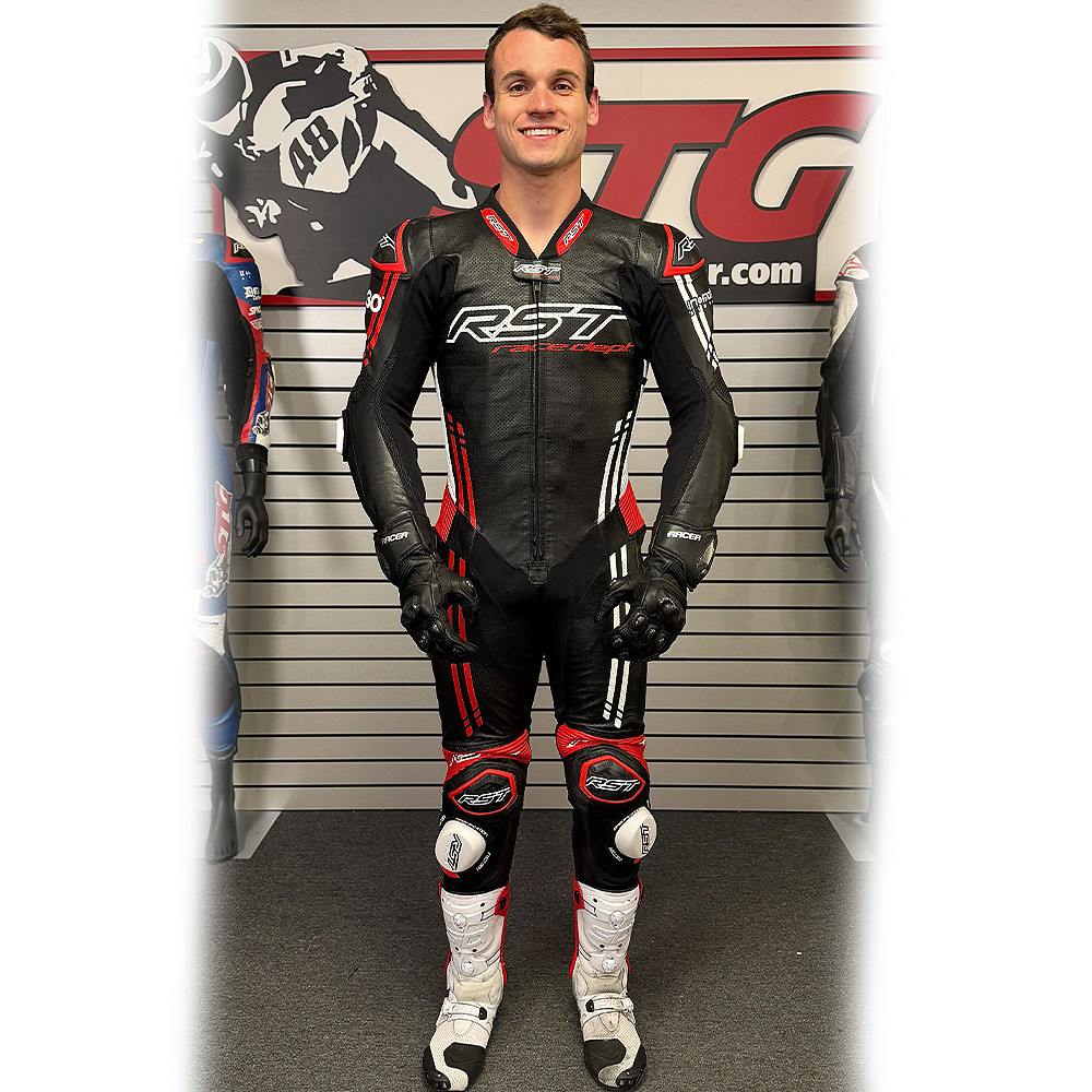 RST V4.2 D3O Kangaroo Airbag One Piece Leather Race Suit