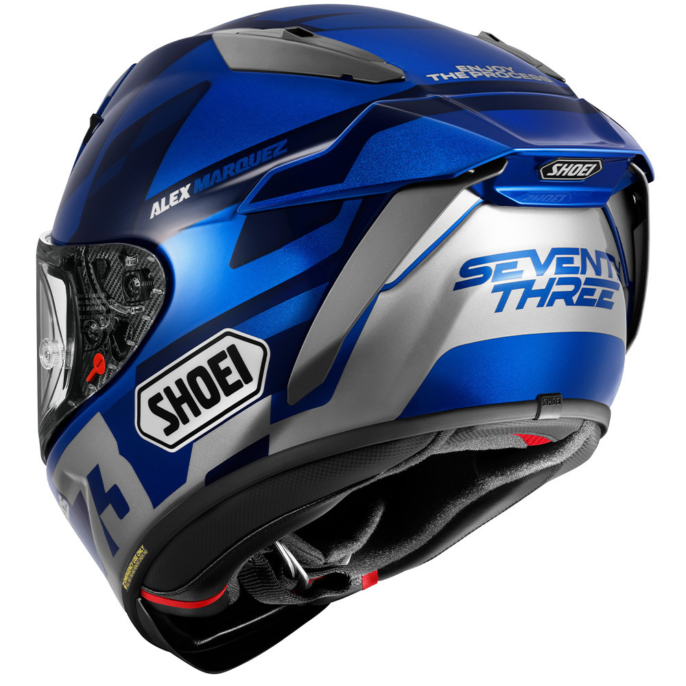 Shoei X-Fifteen Alex Marquez 73 V3 Helmet | Shoei X-15 Alex