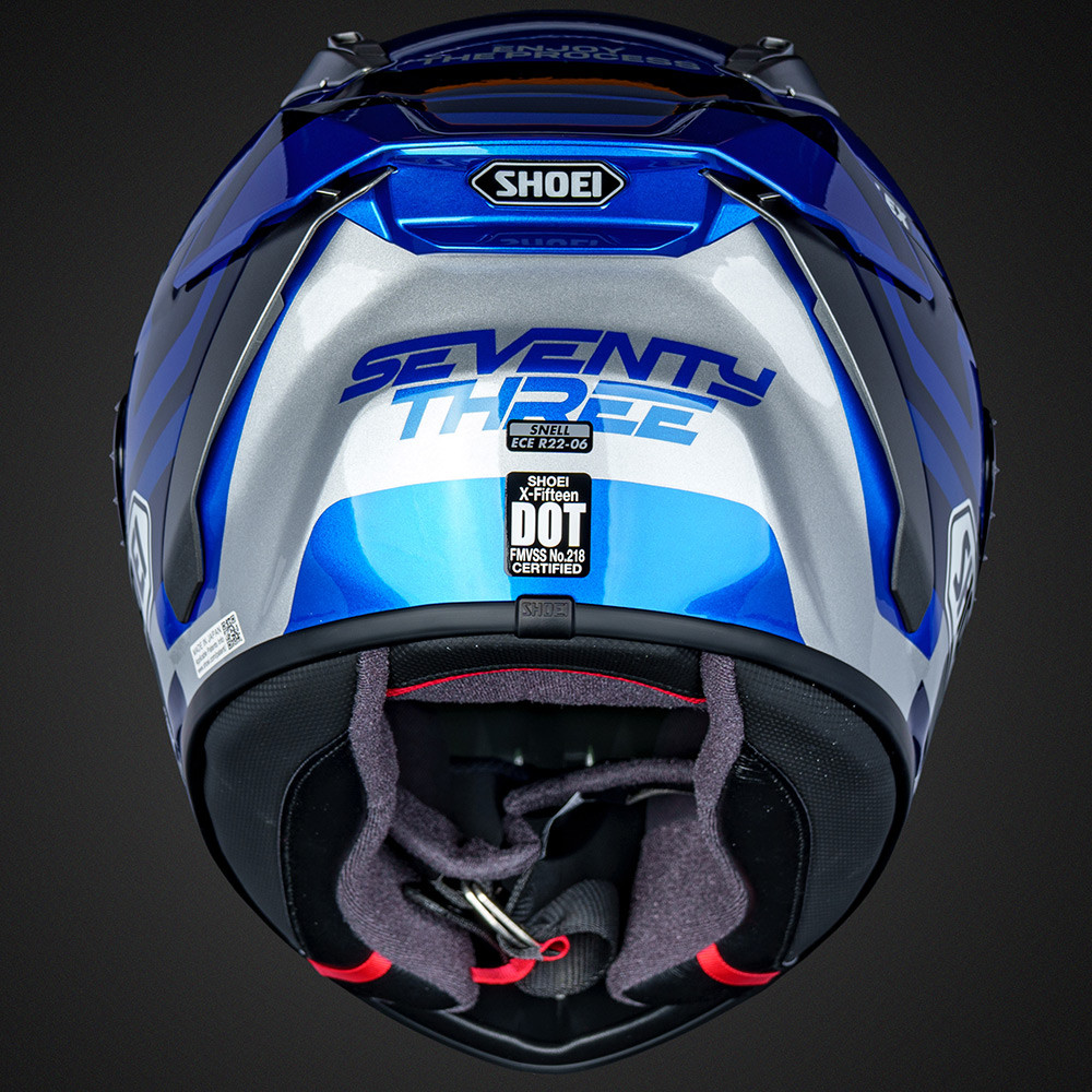 Shoei X-Fifteen Alex Marquez 73 V3 Helmet | Shoei X-15 Alex