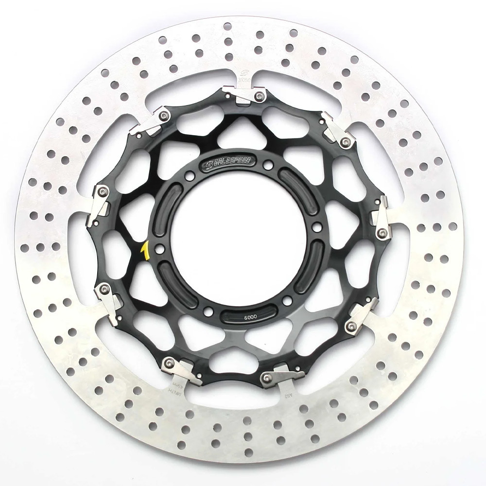 b＊e Galespeed Floating Cross Lock Front Brake Rotor Kawasaki Ninja 400