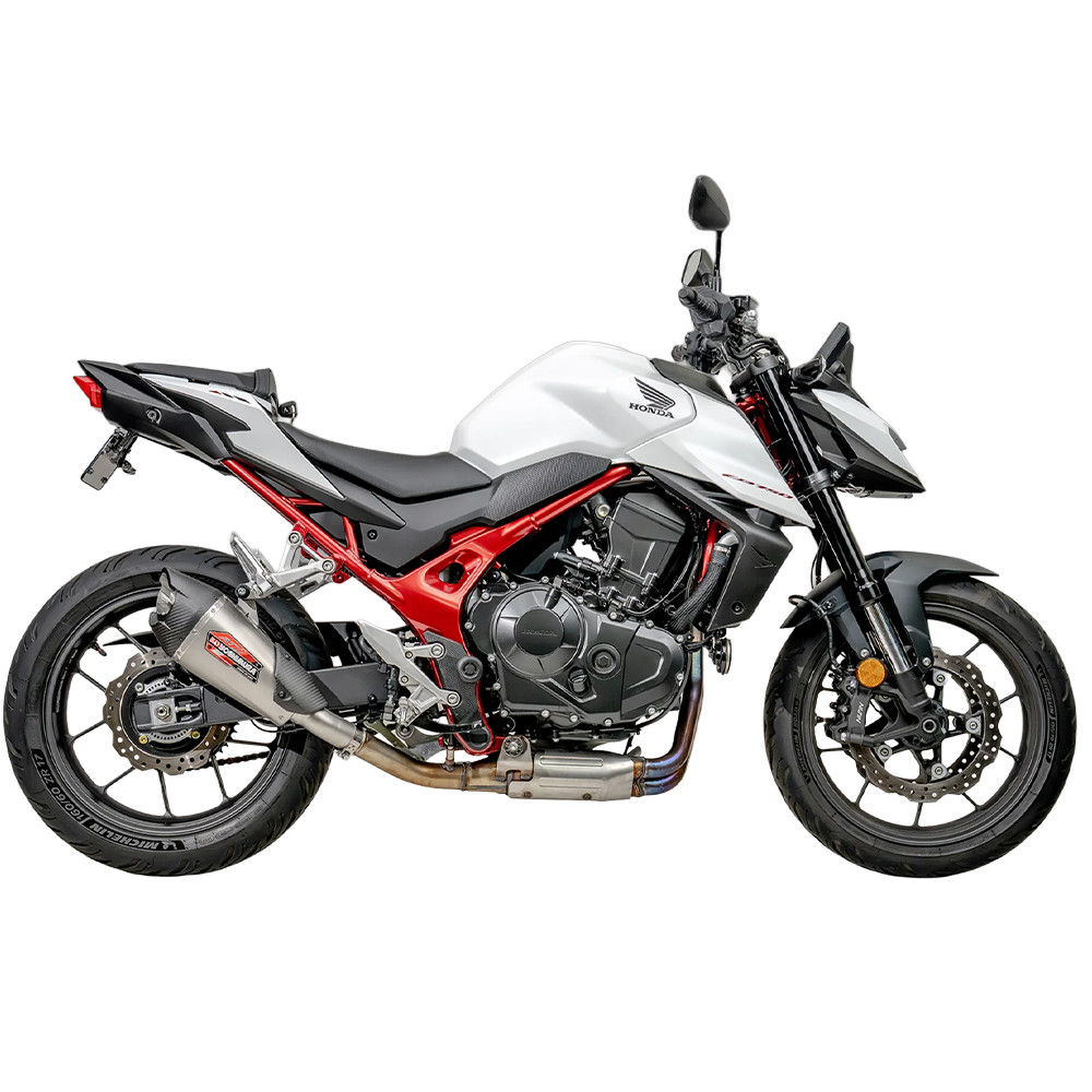 @_＠様 Yoshimura Honda CB750 2025 Street AT2 Slip On Exhaust System SS-SS