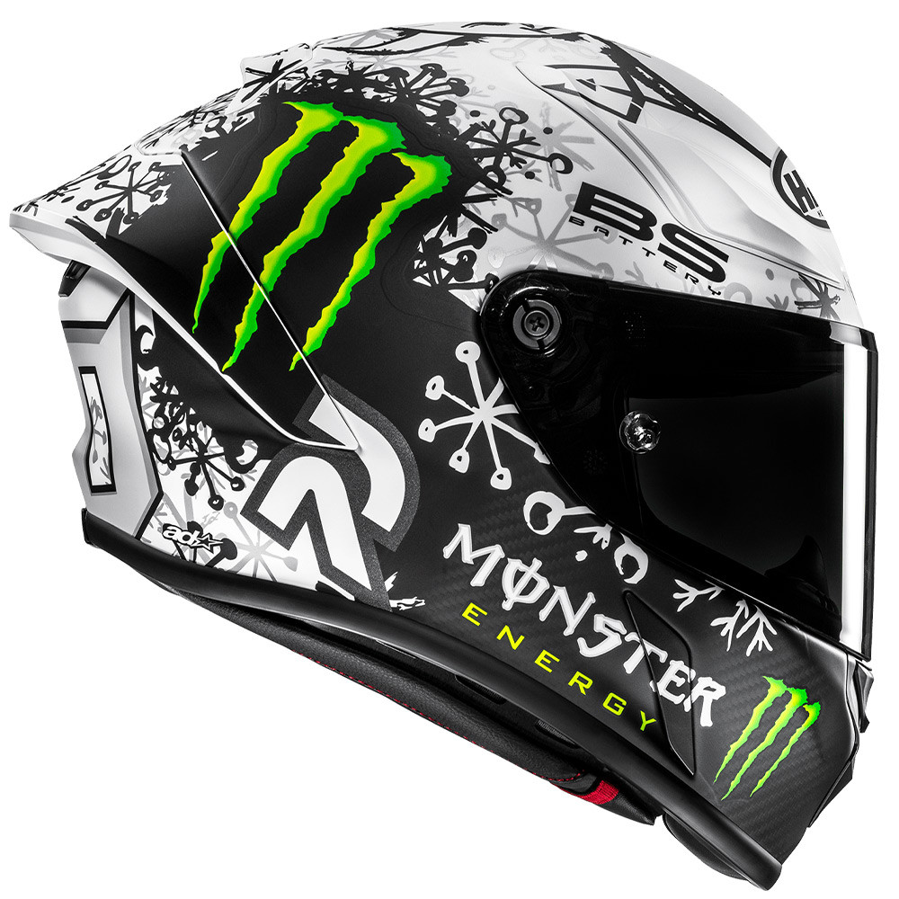 HJC RPHA 1N V2 CARBON DIABLO Mサイズ HJC RPHA 1N V2 Carbon Snow Diablo Helmet - Sportbike Track Gear