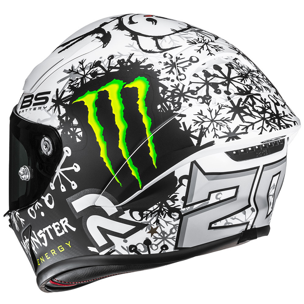 HJC RPHA 1N V2 Carbon Snow Diablo Full-Face Helmet | Sportbike