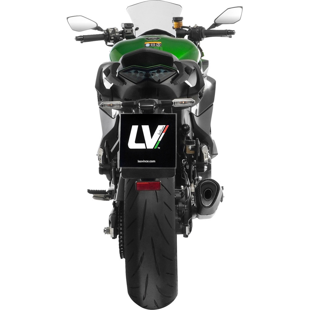 1100-150-1 650-150-2 穴なし　両面アルミ Leo Vince 2025-2026 Kawasaki ZX1100 Ninja 1100SX LV-14 R Slip-On