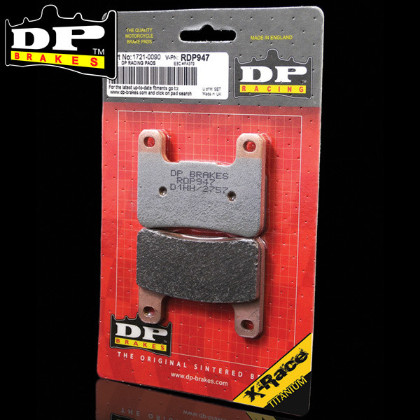 DP Kawasaki ZX12R 00-03 X-Race Titanium Front Brake Pads