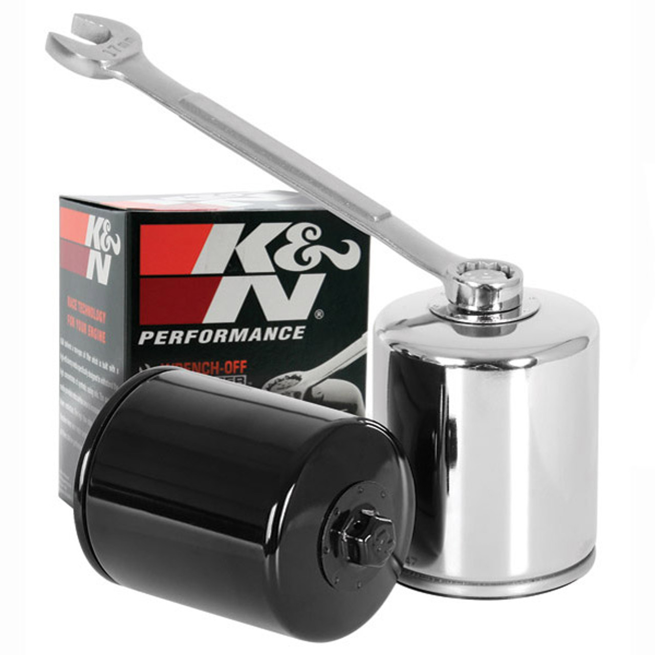 K&N Oil Filter Kawasaki Z750/S 04-06 - Sportbike Track Gear