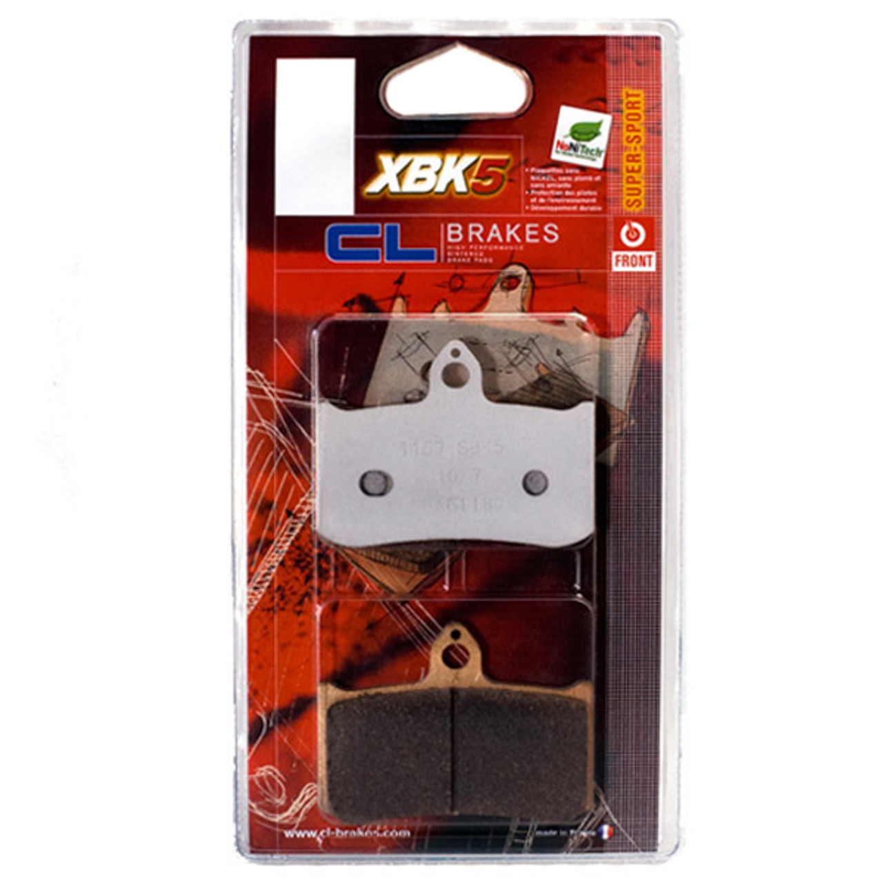 CL Kawasaki ZX-10R 11-15 XBK5 Front Brake Pads