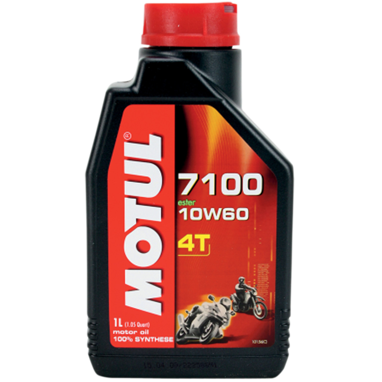 Motul 7100 10W60 Synthetic Ester Motorcycle Oil - Sportbike Track Gear