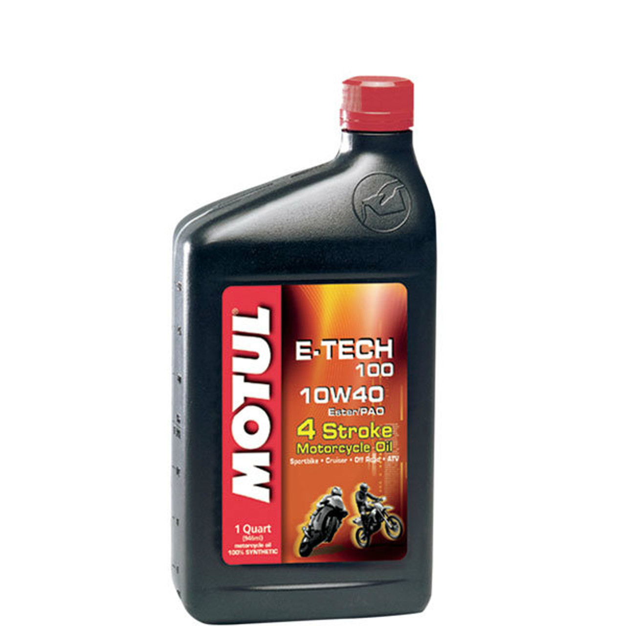 Motul E-Tech 100 10W40 Synthetic Ester Motor Oil 1 Quart - Sportbike Track  Gear