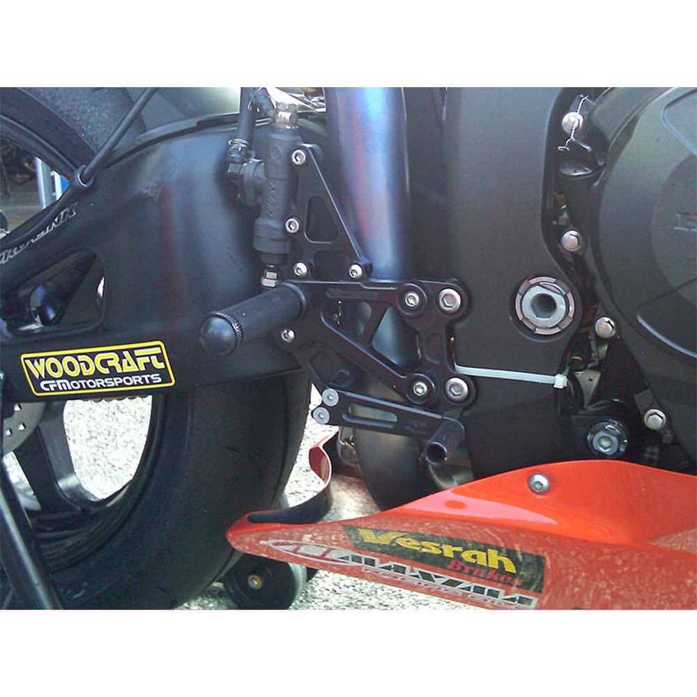 Woodcraft Racing Frame Sliders W/ Replaceable Pucks For Honda CBR600RR 2007-2024