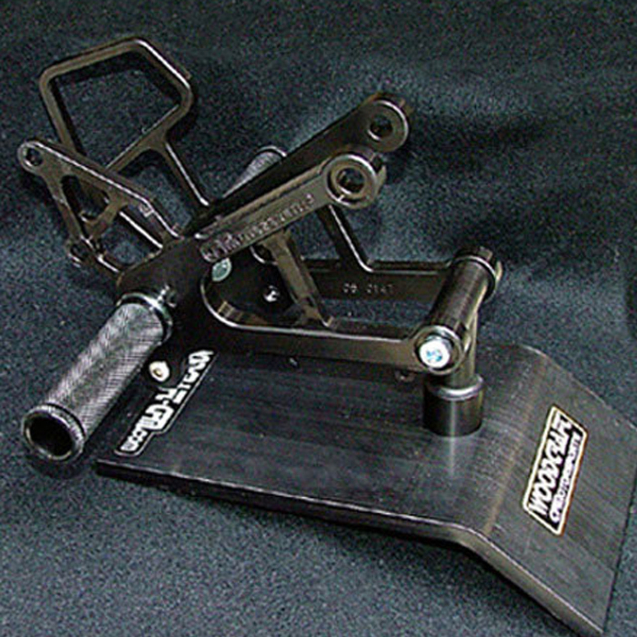 Woodcraft Kawasaki ZX6R 2007-2008 Rearsets Basic Kit