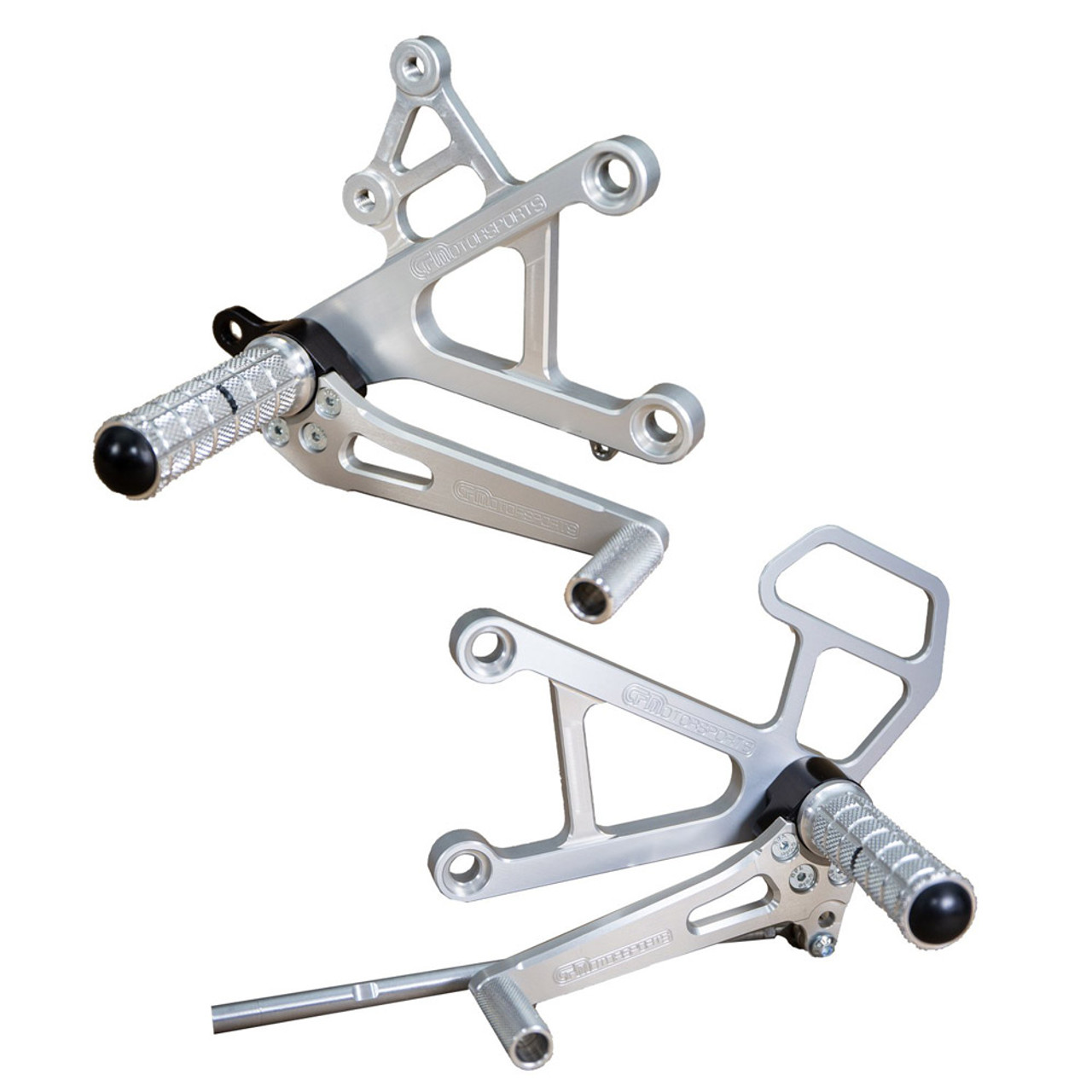 Woodcraft Kawasaki ZX-6R/RR 03-04 Rearsets Complete Kit