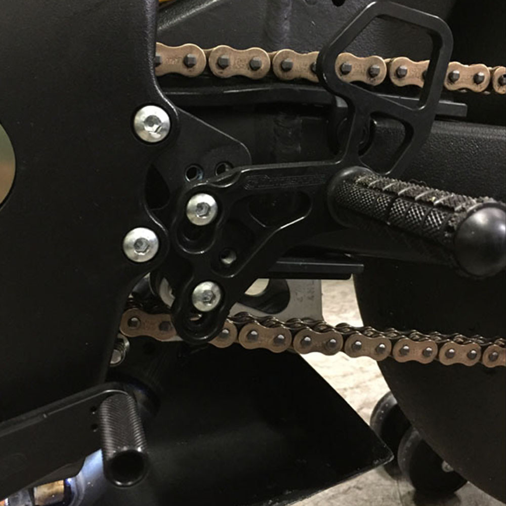 Woodcraft Suzuki GSXR 750 2011-2024 Rearsets Complete Kit