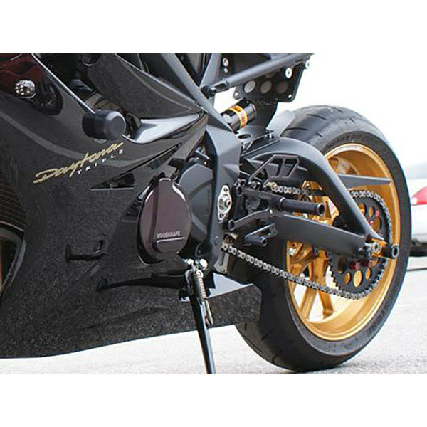 Woodcraft Triumph Daytona 675 20062012 Rearsets Complete Kit GP Shift