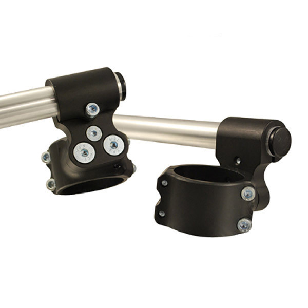 Woodcraft 1.5 Inch Riser Clip-Ons - Sportbike Track Gear