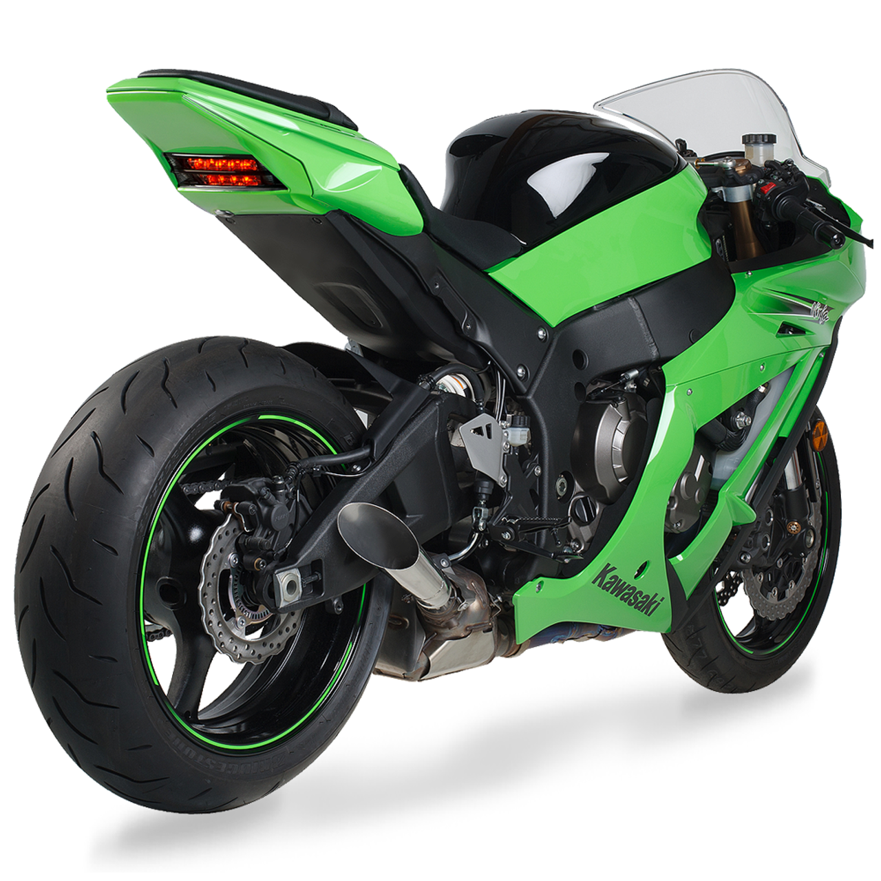 Lederen bruger justering Hotbodies Racing Kawasaki ZX-10R 11-15 Megaphone Exhaust - Sportbike Track  Gear