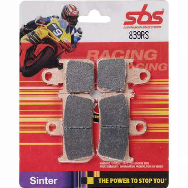 SBS Victory Vegas Ness Signature 05-07 Racing Sintered Metal Front