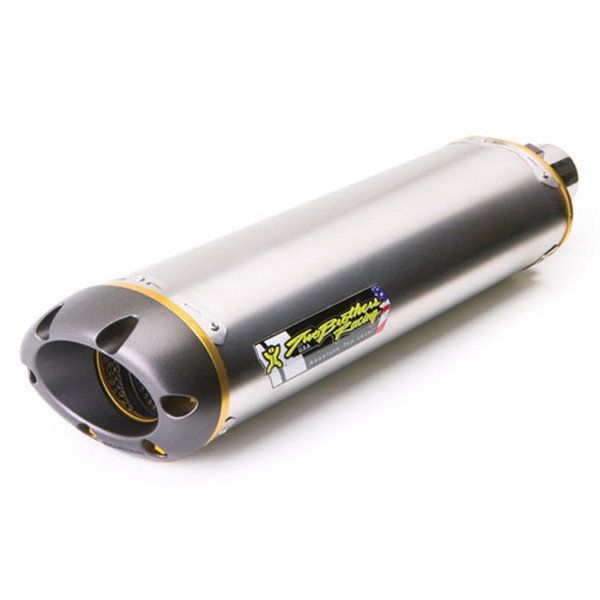 デイトナ675 Two Brothers Racing ツーブラザーズマフラー Two Brothers Triumph Daytona 675 06-12 M-2 Slip-On Exhaust