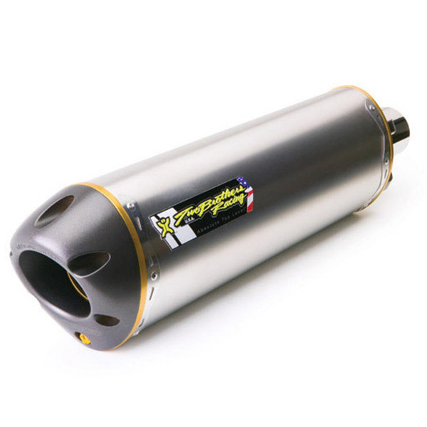 Two Brothers Suzuki GSX-R600 08-10 M-2 Slip-On Exhaust - Sportbike