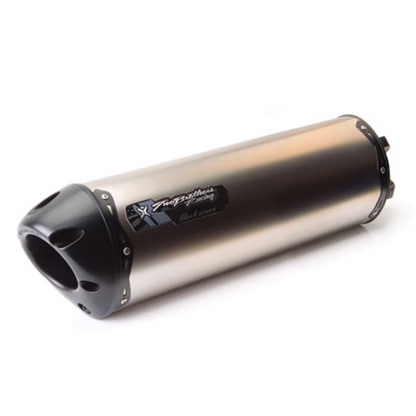 Two Brothers Suzuki DL1000 V-Strom 02-13 M-2 Black Slip-On Exhaust