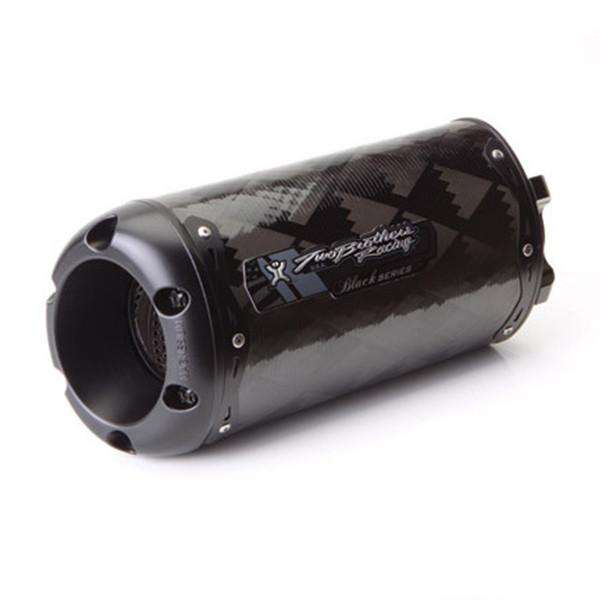 Two Brothers Kawasaki ZX-10R 11-16 M-2 Black Series Shorty Slip On