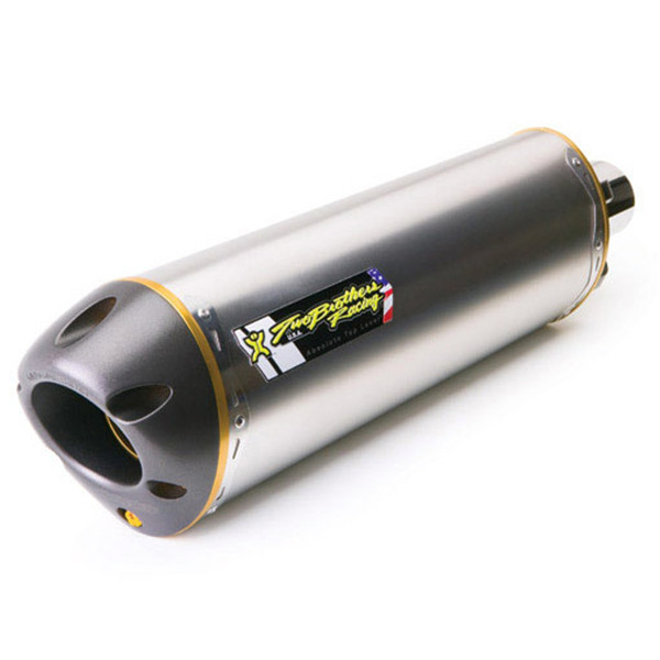 Two Brothers Kawasaki ZX-10R 04-05 M-2 Slip-On Exhaust - Sportbike