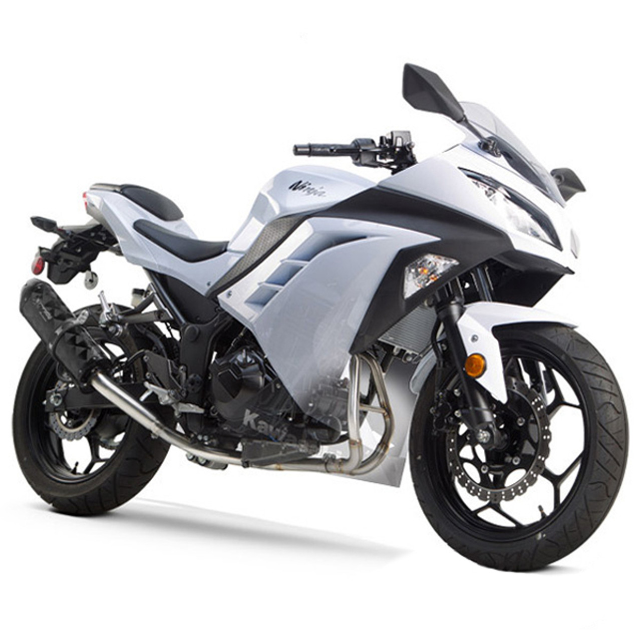 Two Brothers Kawasaki Ninja 300 13-17 Series Full Exhaust System - Sportbike Gear