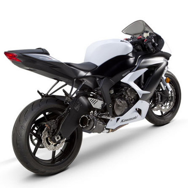 Two Brothers Kawasaki ZX6R 2013-2026 M-2 Silver Series Slip-On