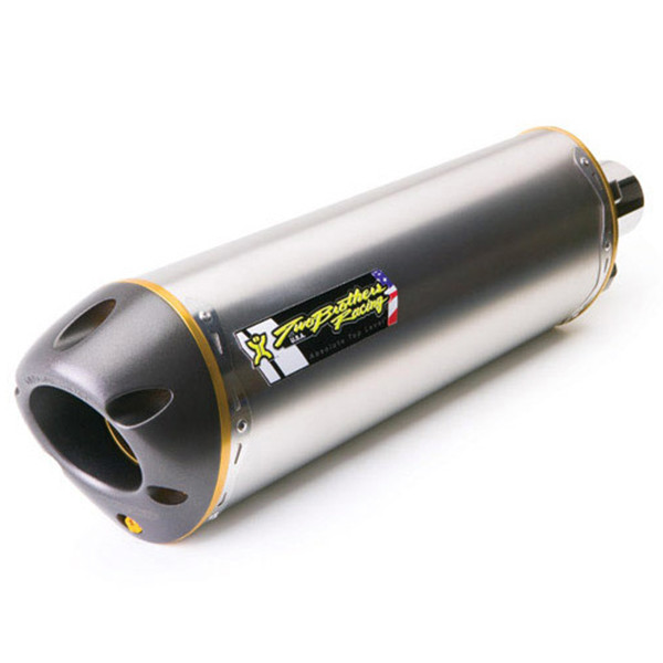 Two Brothers Suzuki GSX-R750 08-10 M-2 Slip-On Exhaust - Sportbike
