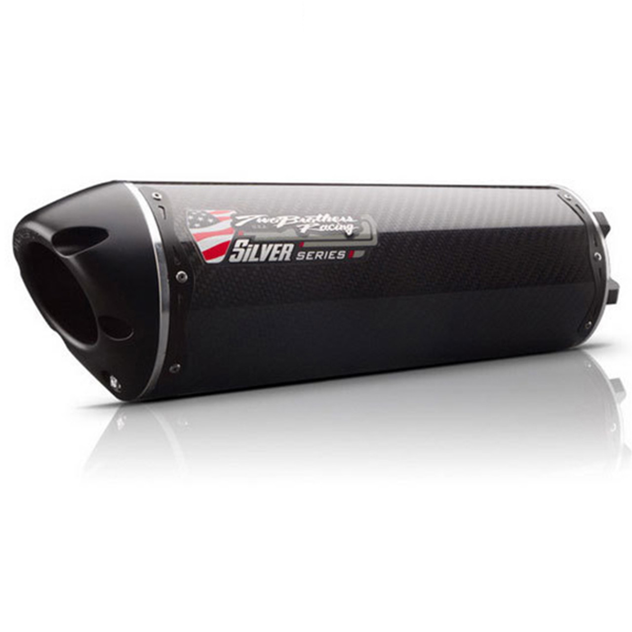 Two Brothers Yamaha FZ8 2013 M-2 Silver Series Slip-On