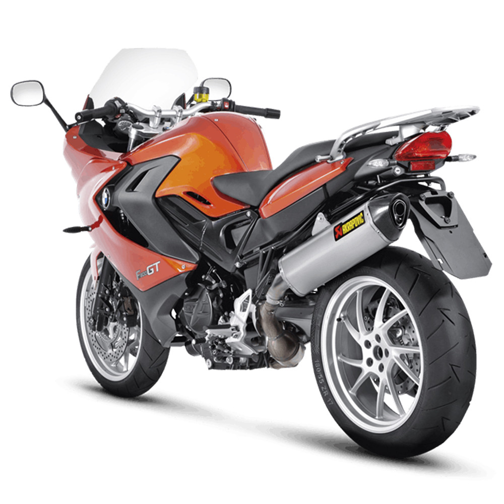  F800GT/R AKRAPOVIC M-B8SO3 スリップオンマフラ Akrapovic BMW F800R 09-16 Titanium Slip-On Exhaust - Sportbike