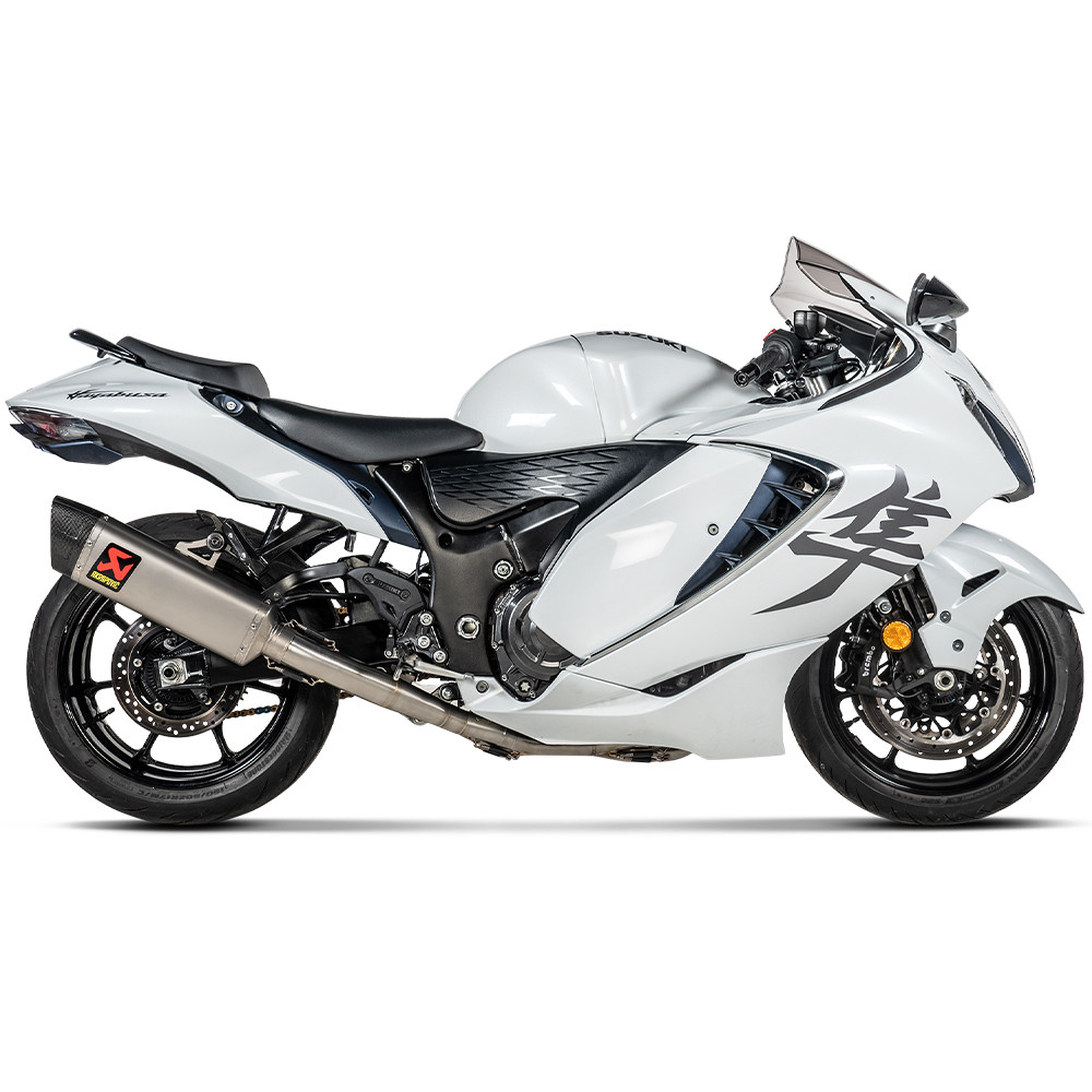 Akrapovic フルエキ　gsx1300r 隼　マフラー Akrapovic Suzuki GSX-R1300 Hayabusa 2021-2026 Racing Line Titanium