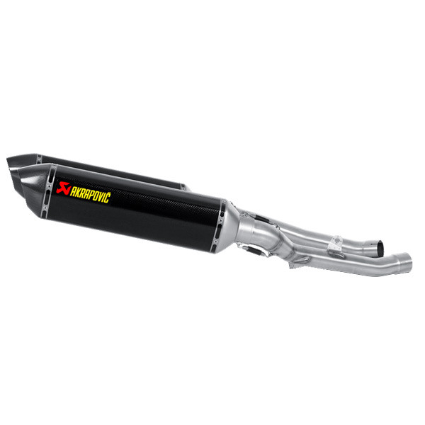 Akrapovic Kawasaki ZX-14 08-11 Carbon Slip On Exhaust - Sportbike