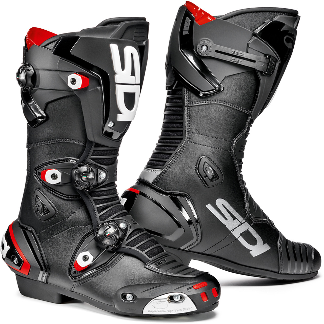 新作定番人気新品　SIDI　レーシングブーツ　MAG1　AIR　WH/BK　25.5cm　ユーロサイズ40　シディー　ブーツ　ステッカー付 25.5cm