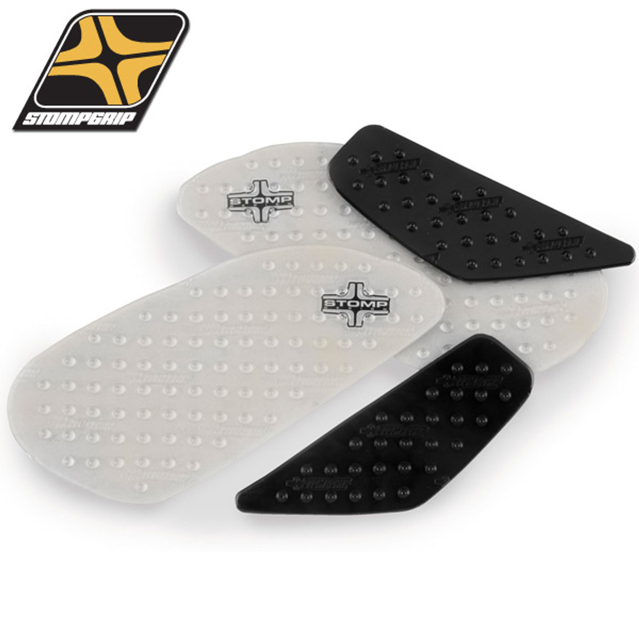 。 Stompgrip Kawasaki ZX6R 600 03-04 Traction Pad Tank Kit