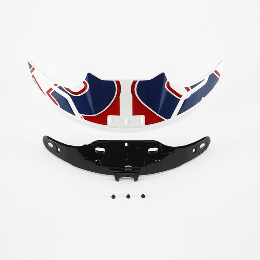 Shoei RF-1200 Helmet Replacement Upper Rear Vent - Sportbike Track