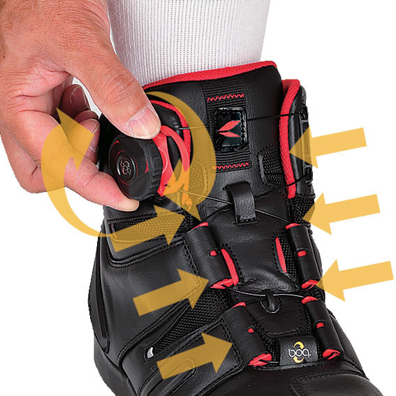 RS Taichi Drymaster Boa Riding Shoes RSS006 - Sportbike Track Gear