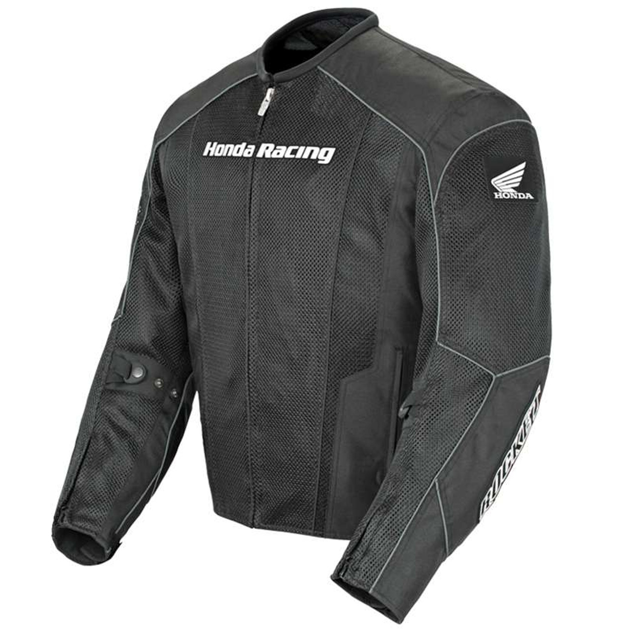 Black Suzuki Motorcycle Joe Rocket Racing Textile Jacket - Maker